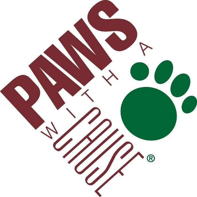 Paws with a cause logo
